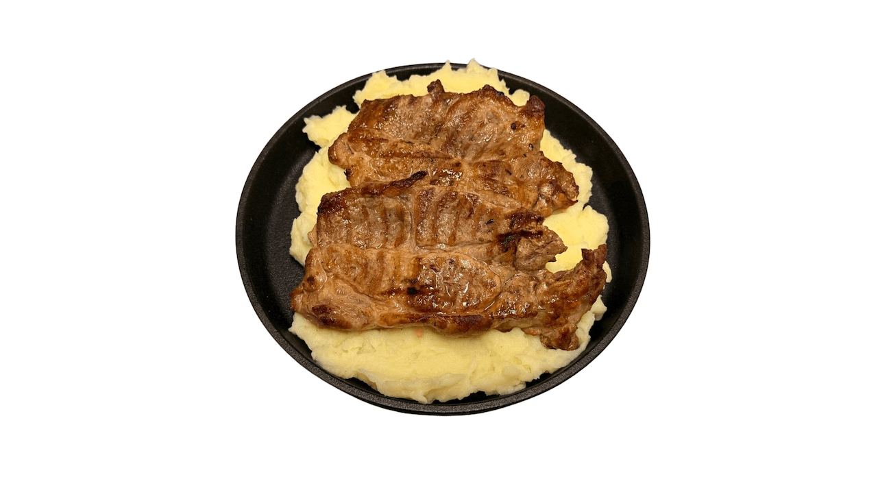 Ceafa-de-porc-cu-piure-de-cartofi6 Ceafa de porc cu piure - imagine 1